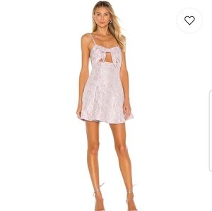 Majorelle Queens Mini Dress In Pink Fantasy